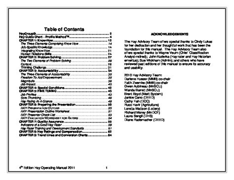 Acknowledgements Resentation Utline