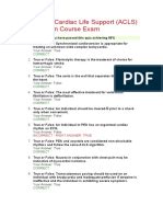 Acls Answer Key