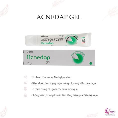 acnedap | Dapsone And Adapalene Acnedap Plus Cipla 15g