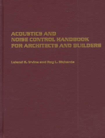 Full Download Acoustics And Noise Control Handbook For Architects And Builders 