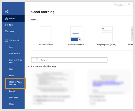 Acrobat Pdfmaker