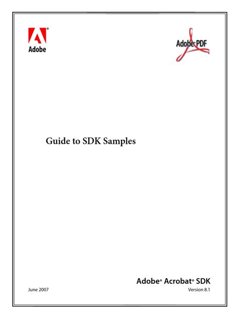 Download Acrobat Sdk Documentation 