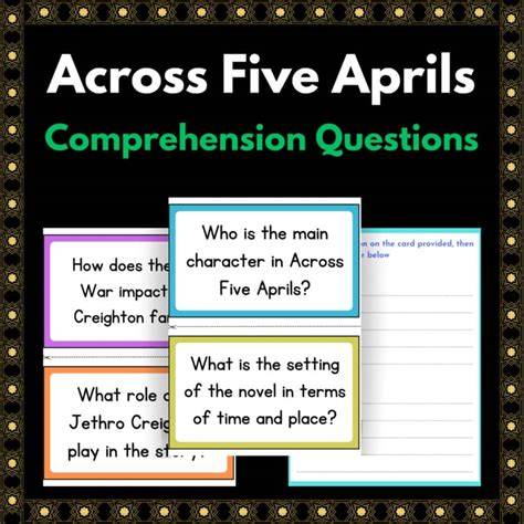 across five aprils questions sheet