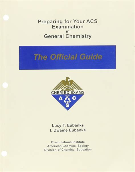 acs general chemistry official study guide