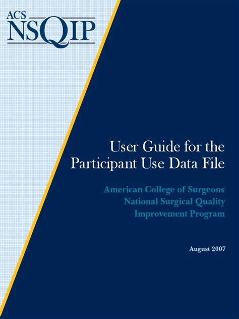 Acs Nsqip User Guide