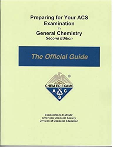Acs Study Guide For General Chemistry