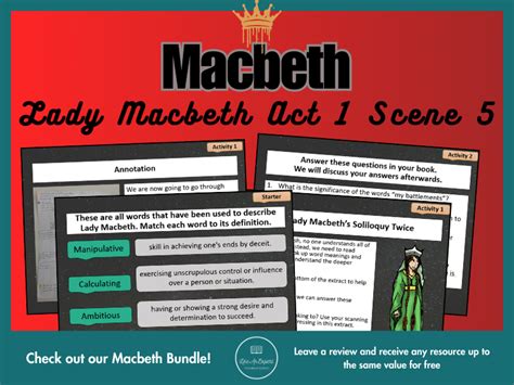 Act 1 Scene 5 Macbeth