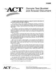 act 1163e answer key