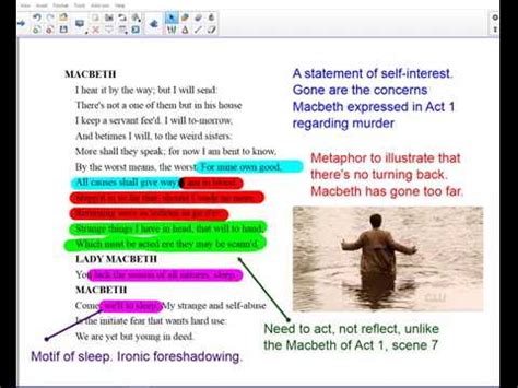 Act 3 Scene 4 Analysis Macbeth
