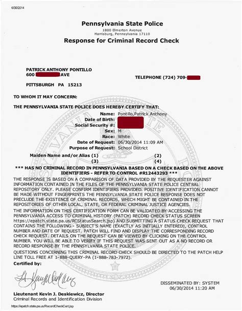 act 34 criminal background check