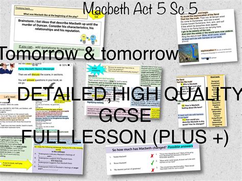 Act 5 Scene 5 Of Macbeth