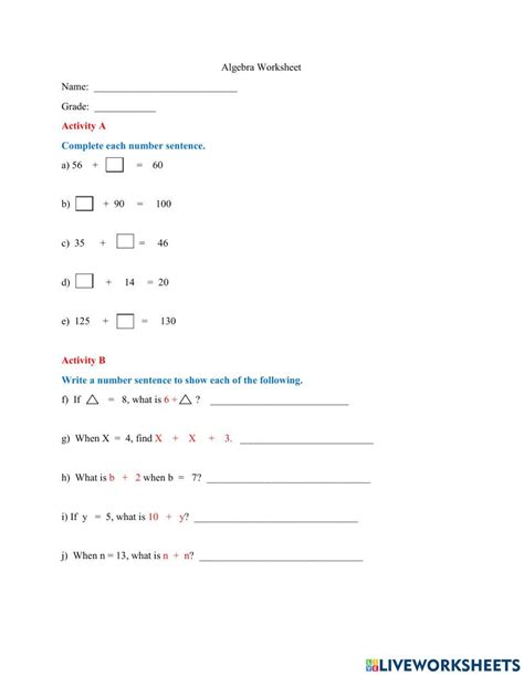Act Math Intermediate Algebra Worksheet Act Prep Math Worksheets - Act Prep Math Worksheets