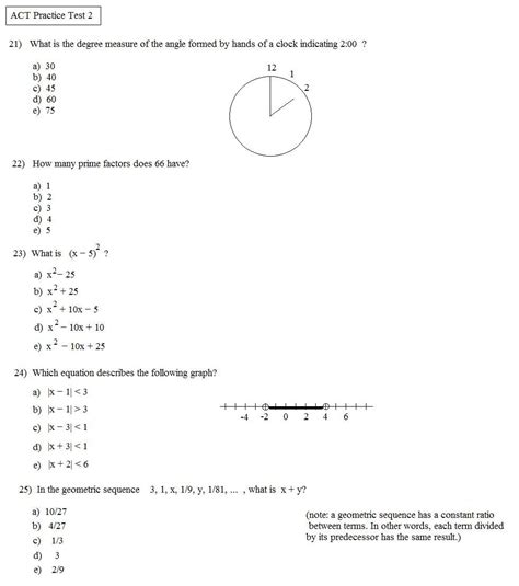 Act Math Worksheets Examples Videos Games Activities Act Worksheets Math - Act Worksheets Math