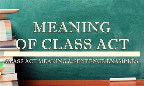 Act Of Class