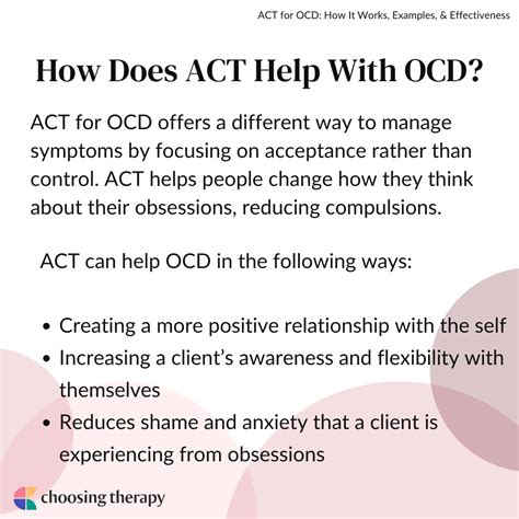 Act Therapy For Ocd
