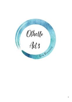 Read Online Act 3 Study Guide Answer Othello 