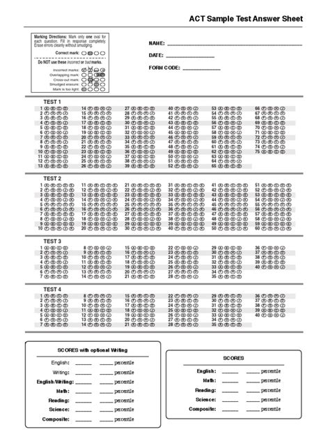 Download Act Answer Document 