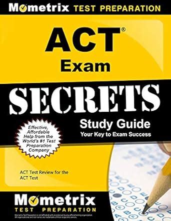 Read Online Act Exam Secrets Study Guide 