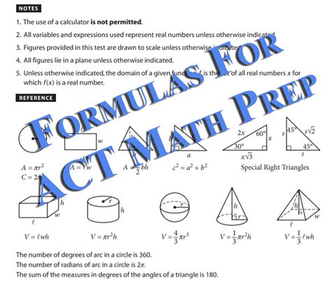 Read Online Act Math Study Guide 