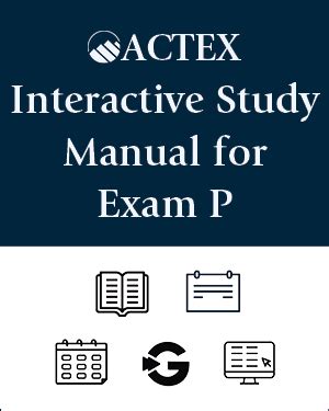 actex exam p study guide