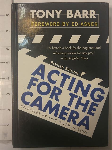 Acting For The Camera Revised Edition Tony Barr