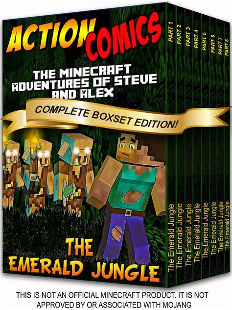 Action Comics Boxset The Minecraft Adventures Of