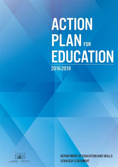 Action Plan For Education 2016 2019 Des Welcome To The