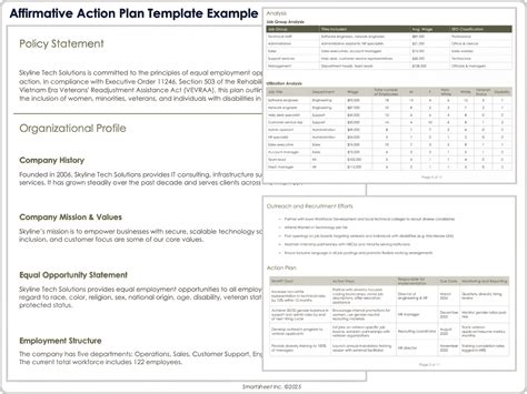 Action Plan Template Gov Uk