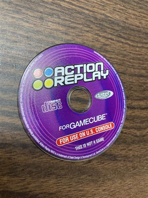 action replay disc gamecube