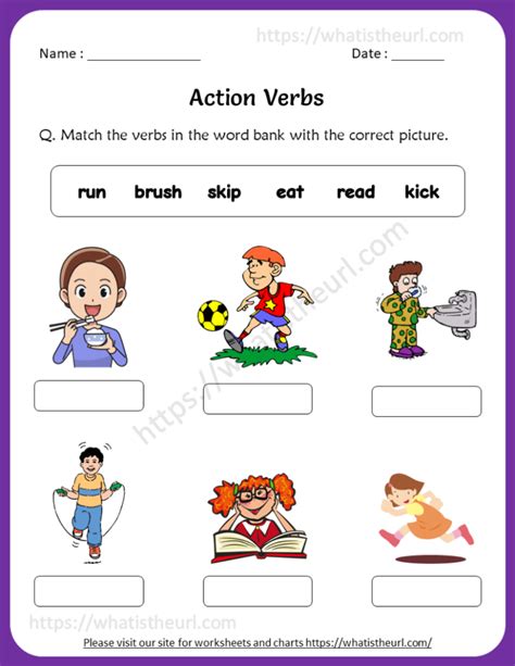 Action Verbs Worksheets Your Home Teacher Verbs Worksheets 5th Grade - Verbs Worksheets 5th Grade