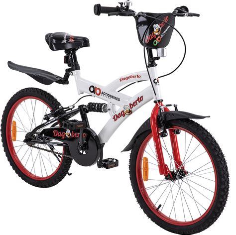 actionbikes kinder fahrrad dagoberto 20 zoll rot