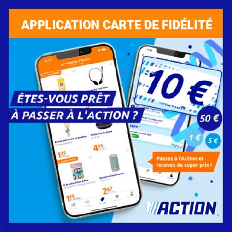 Actions Fractionnées Carte Fidélité Action France - Carte Fidélité Action France