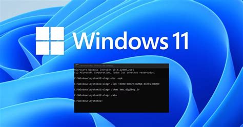 Activador Windows 11 Cmd