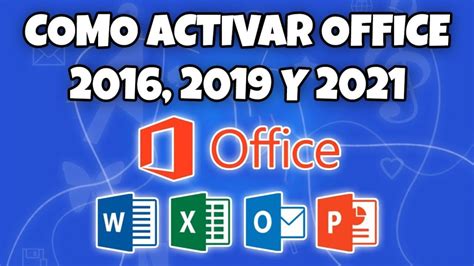 Activar Office 2019