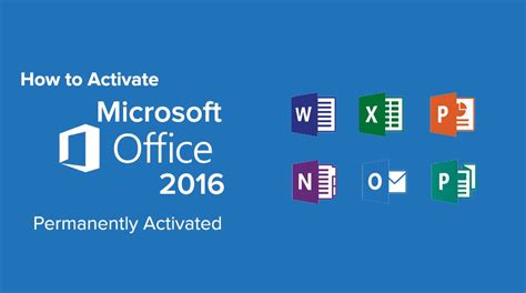 activation MS Office 2016 2026