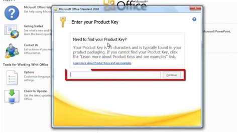 activation MS Word 2010 for free keys