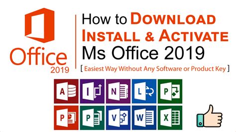 activation MS Word 2019 software