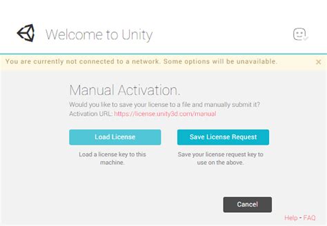 activation Unity link