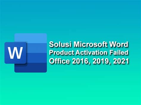 activation Word 2019 2021 