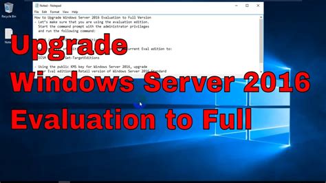 activation operation system win server 2016 full versions