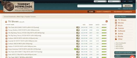 Active Torrent Sites