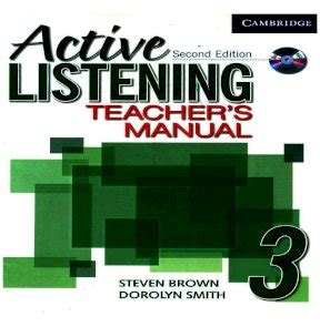 Read Online Active Listening 3 Teacher Manual Cd File Type Pdf 