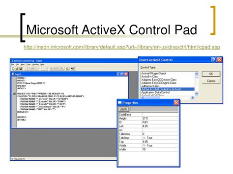 activex control pad