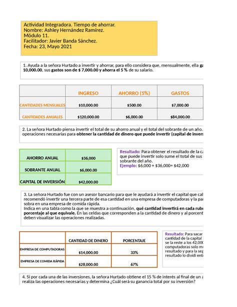 Actividad Integradora 1 Modulo 11
