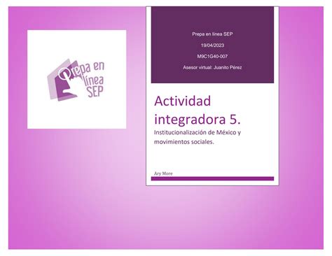 Actividad Integradora 5 9