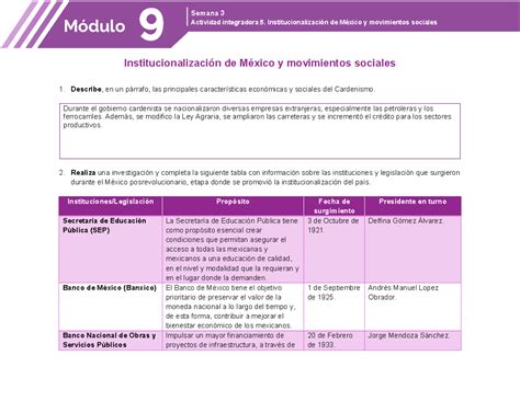 actividad integradora 5 modulo 9