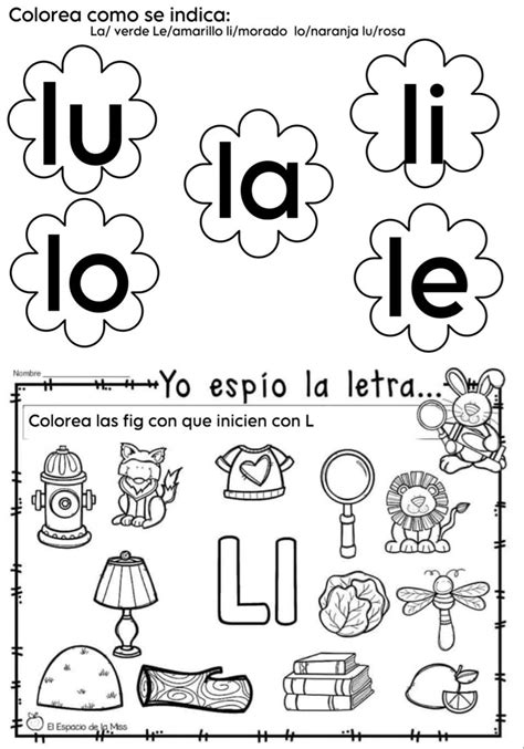 Actividades Con L