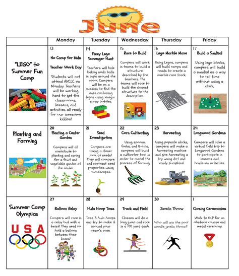 Activities Amp Resources For Programs May Sd Afterschool Sequence Activities For 5th Grade - Sequence Activities For 5th Grade