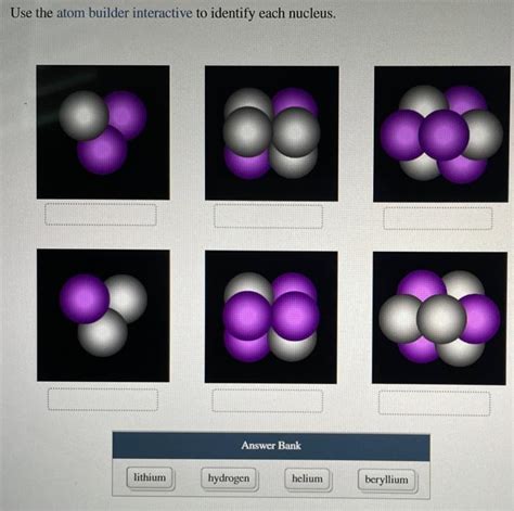 Activity 2 Atom Builder Answers