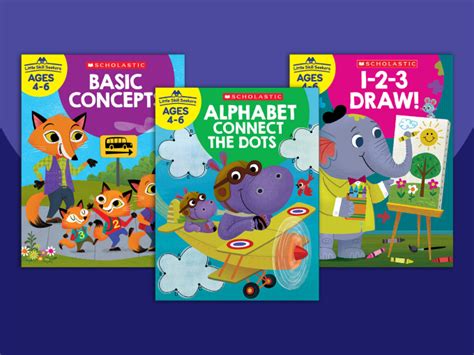 Activity Books Under 3 For Early Learners Scholastic Preschool Workbooks For 3 Year Olds - Preschool Workbooks For 3 Year Olds